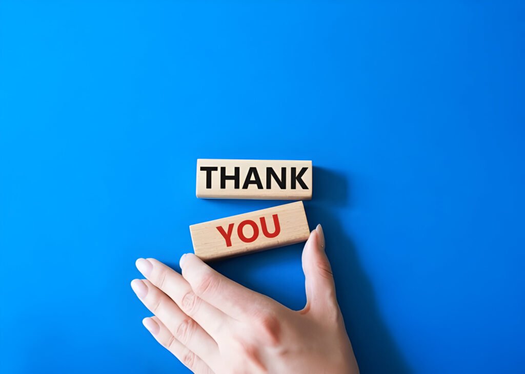 how to say thank you in sign language