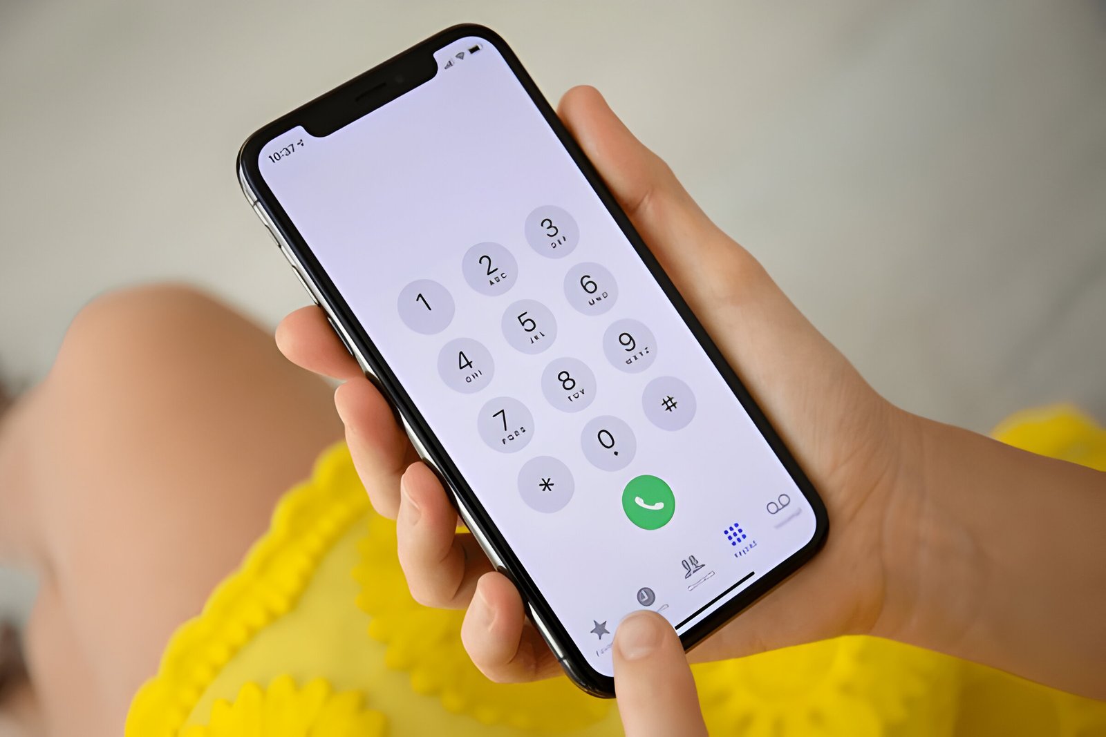 how to change caller id on iphone