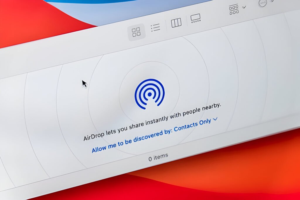 how to turn on airdrop on mac