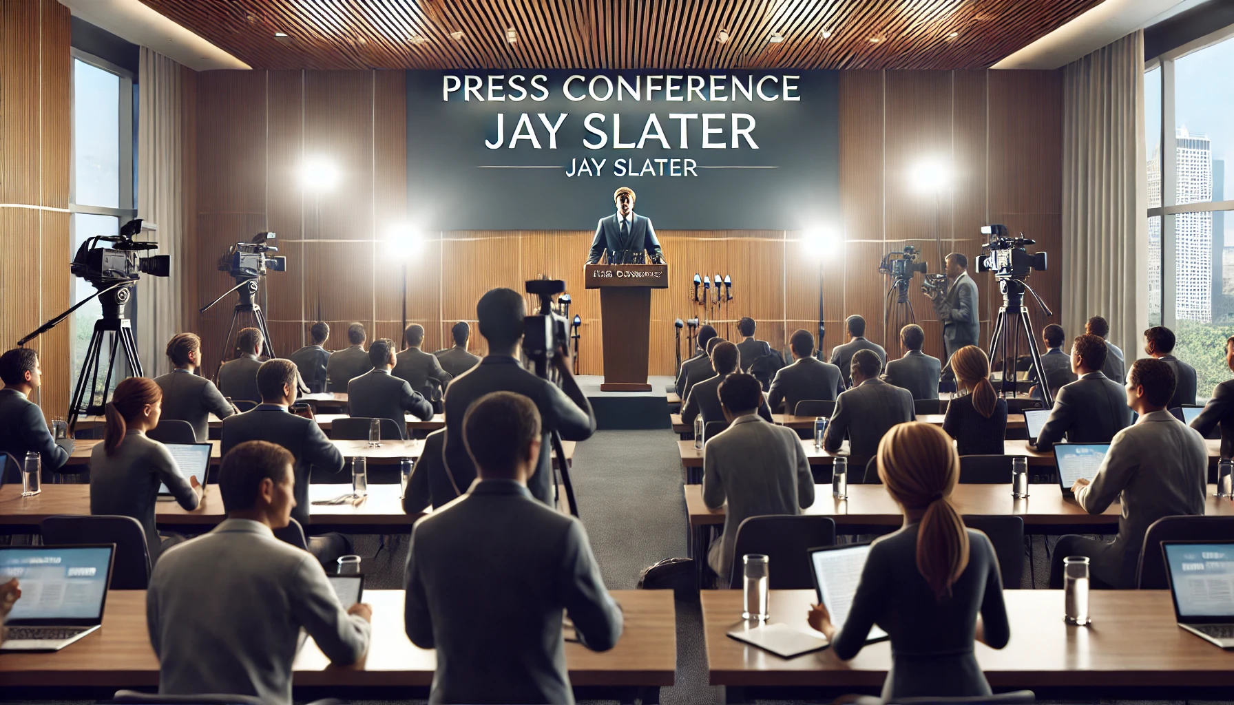 jay slater press conference